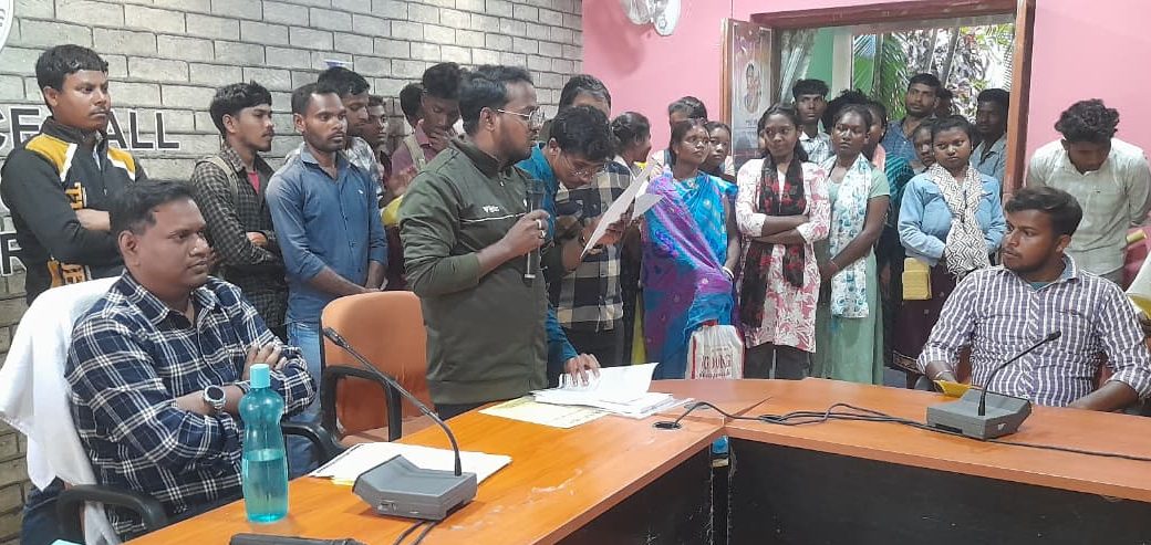 जिला नियोजनालय जामताड़ा के सौजन्य से नाला में भर्ती कैंप आयोजित
