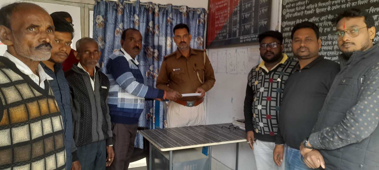अपराध की आशंका से सहमे स्वर्ण व्यवसायी, नाला ज्वेलर्स संघ ने थाना में लगाई सुरक्षा की गुहार