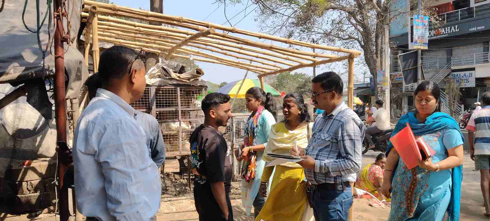 मिहिजाम बाजार में खाद्य सुरक्षा विभाग की दस्तक, दुकानों में मचा हड़कंप