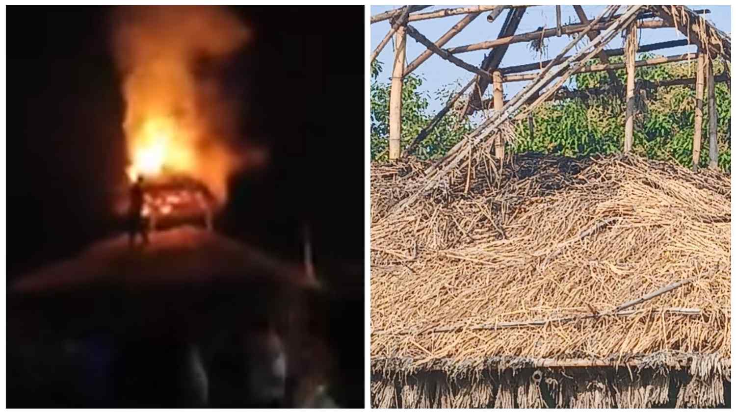कानगोई में बड़ी अनहोनी टली: शिव मंदिर की यज्ञशाला में लगी आग, सतर्कता से बची जानें