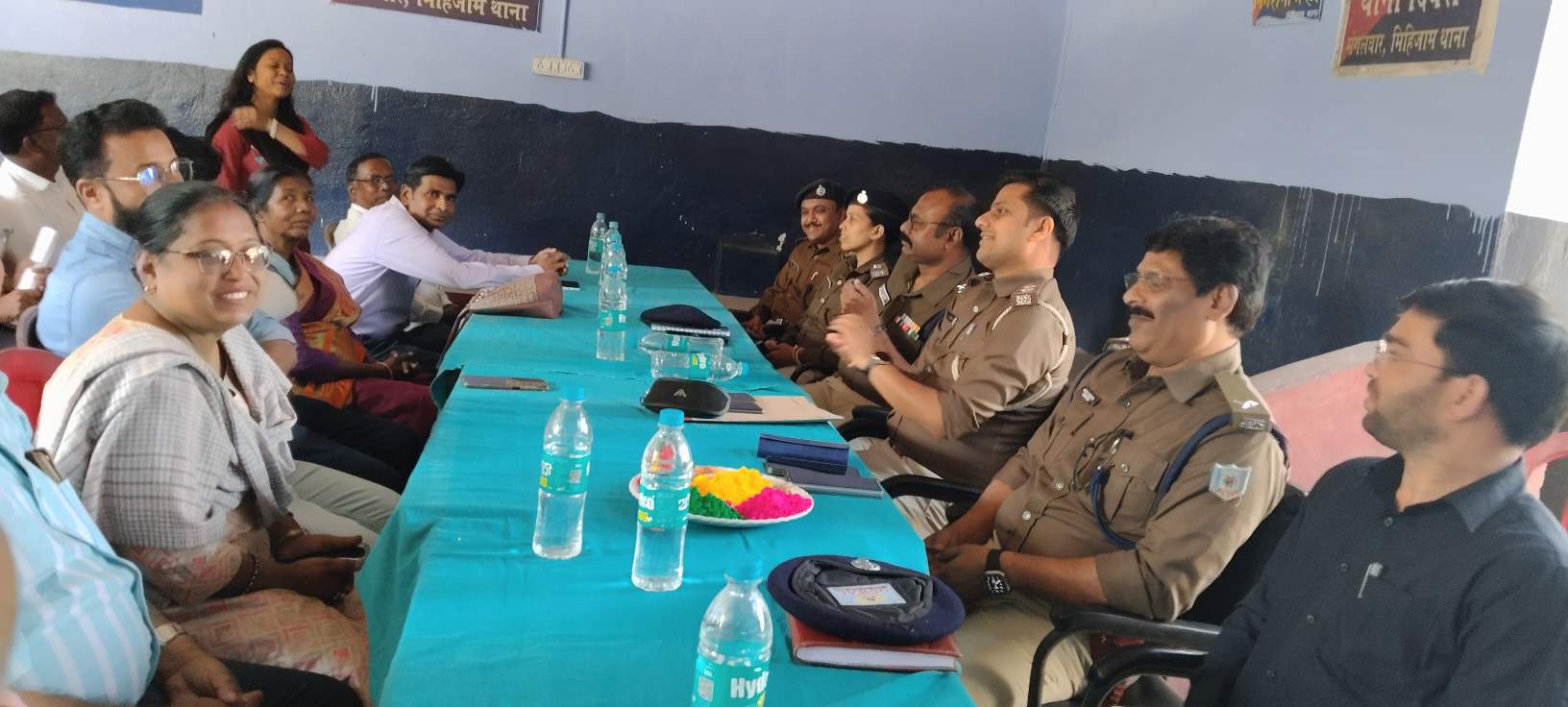 होली पर शांति और सौहार्द का संकल्प: मिहिजाम थाना में हुई शांति समिति की अहम बैठक