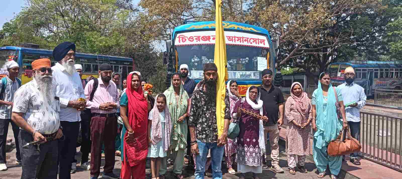 गुरु पूर्णिमा पर आस्था का कारवां: मिहिजाम-चित्तरंजन से सिख संगत का भव्य जत्था चंद्रकोना गुरुद्वारा साहेब के लिए रवाना