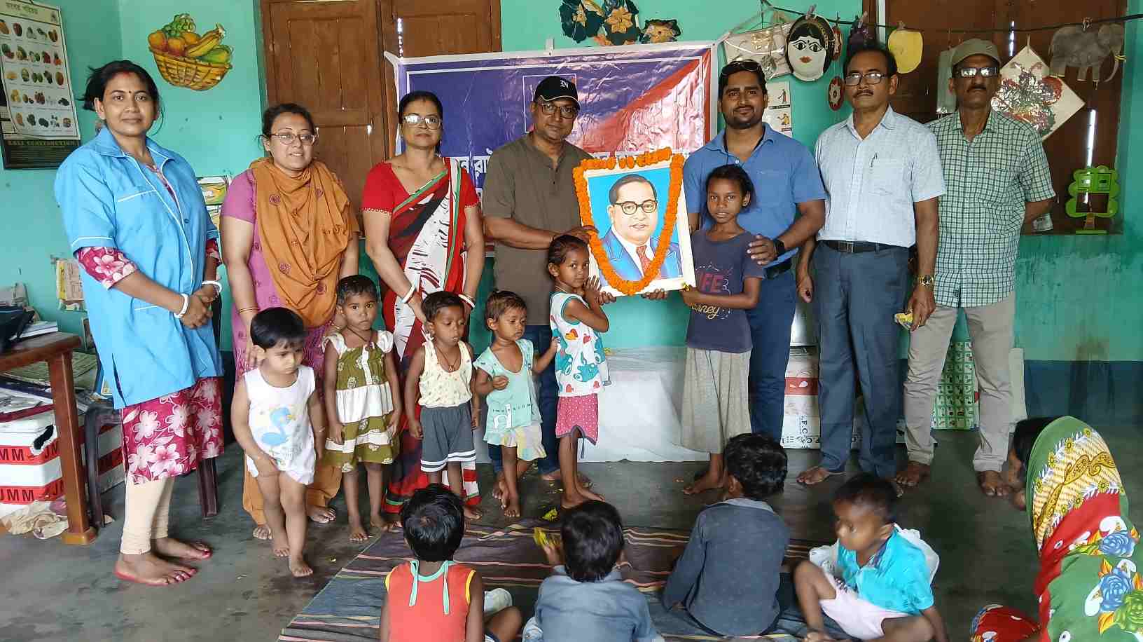 সালানপুরে শিশুদের অংশগ্রহণে আম্বেদকর জয়ন্তী উদযাপন, সমতার বার্তা ছড়িয়ে দিল মানবাধিকার সংগঠন