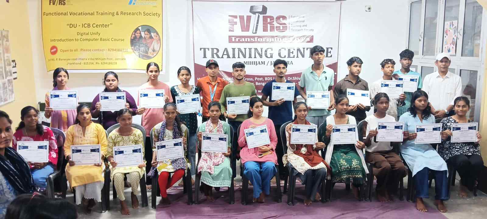 कौशल की उड़ान: मिहिजाम में 110 प्रशिक्षुओं को मिला सफलता का प्रमाण, मेगा सर्टिफिकेट समारोह में बढ़ाया गया उत्साह