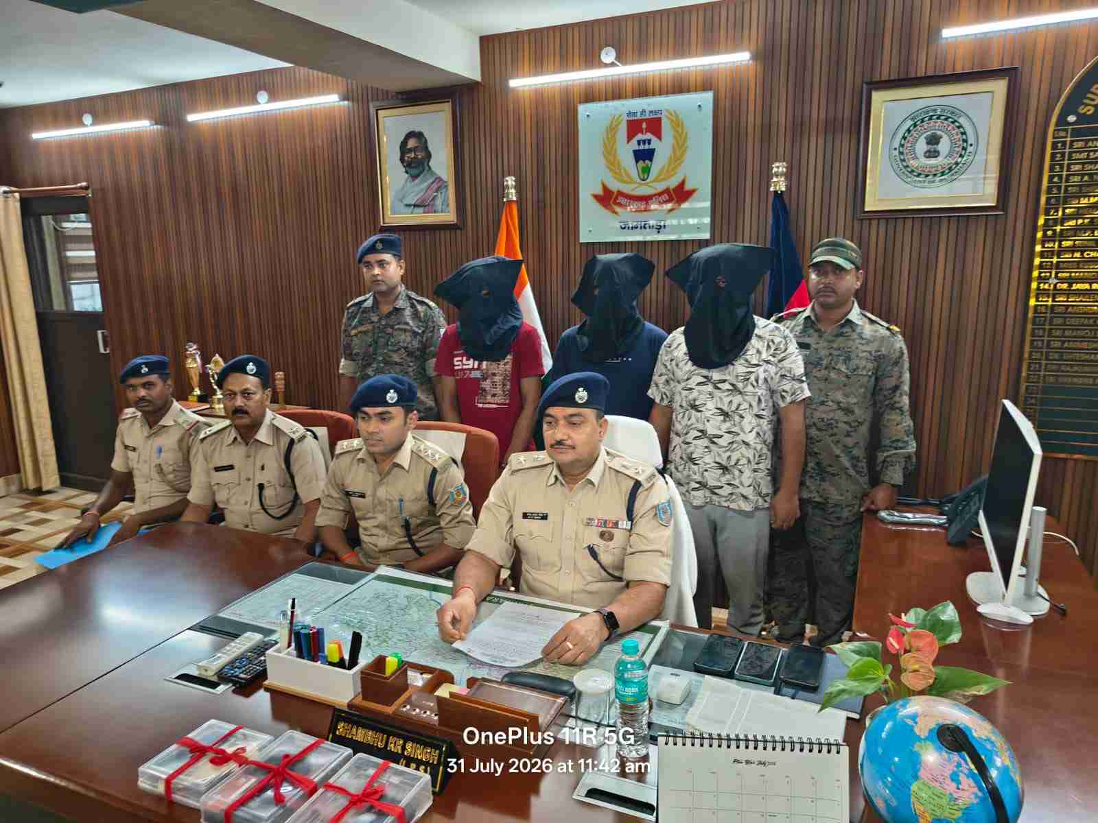 केवाईसी और एटीएम बंद होने का झांसा देकर देशभर में ठगी करने वाले गिरोह का पर्दाफाश, जामताड़ा पुलिस ने तीन साइबर अपराधियों को दबोचा