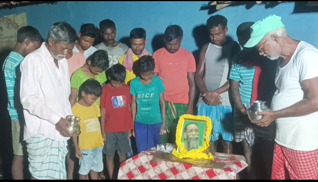तालबरिया में वीर शिबू सोरेन को श्रद्धासुमन, ग्रामीणों ने उनके संघर्ष और आदर्शों को किया नमन