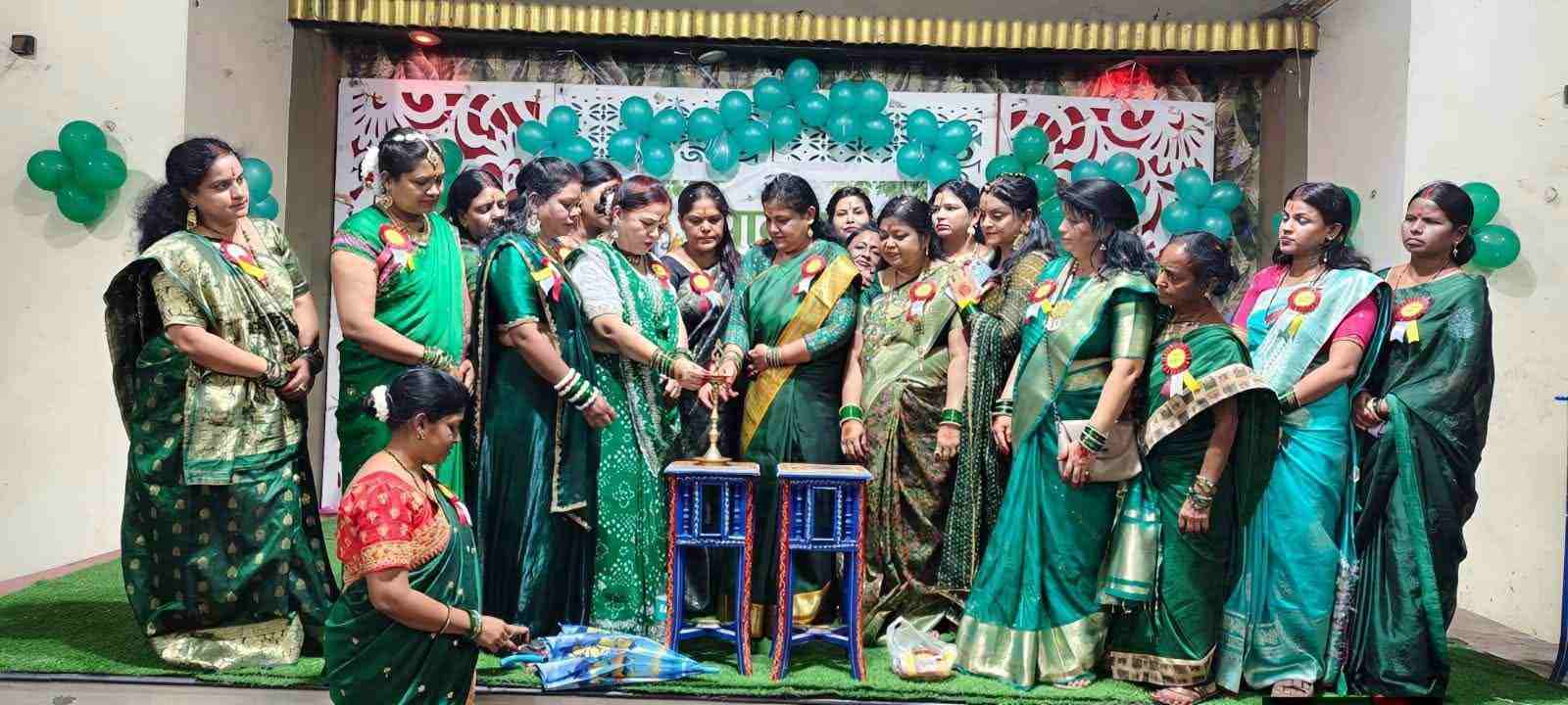 सावन की हरियाली में सजा महिला संघ का उत्सव, प्रतियोगिताओं में महिलाओं ने बिखेरा उत्साह